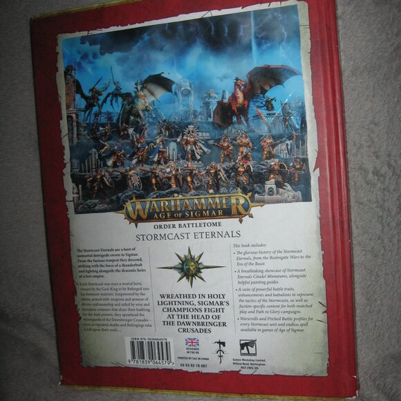 Warhammer Hardcover Book 40,000 40K Order Battletome: Stormcast Eternals 2409A7 - Picture 2 of 13